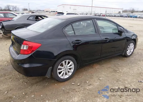2012 Honda Civic Ex из США, поврежденный, VIN 19XFB2F83CE088549